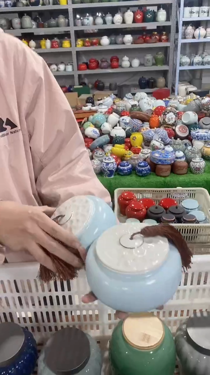 【闪购商品】罐陶瓷茶叶罐密封罐等
