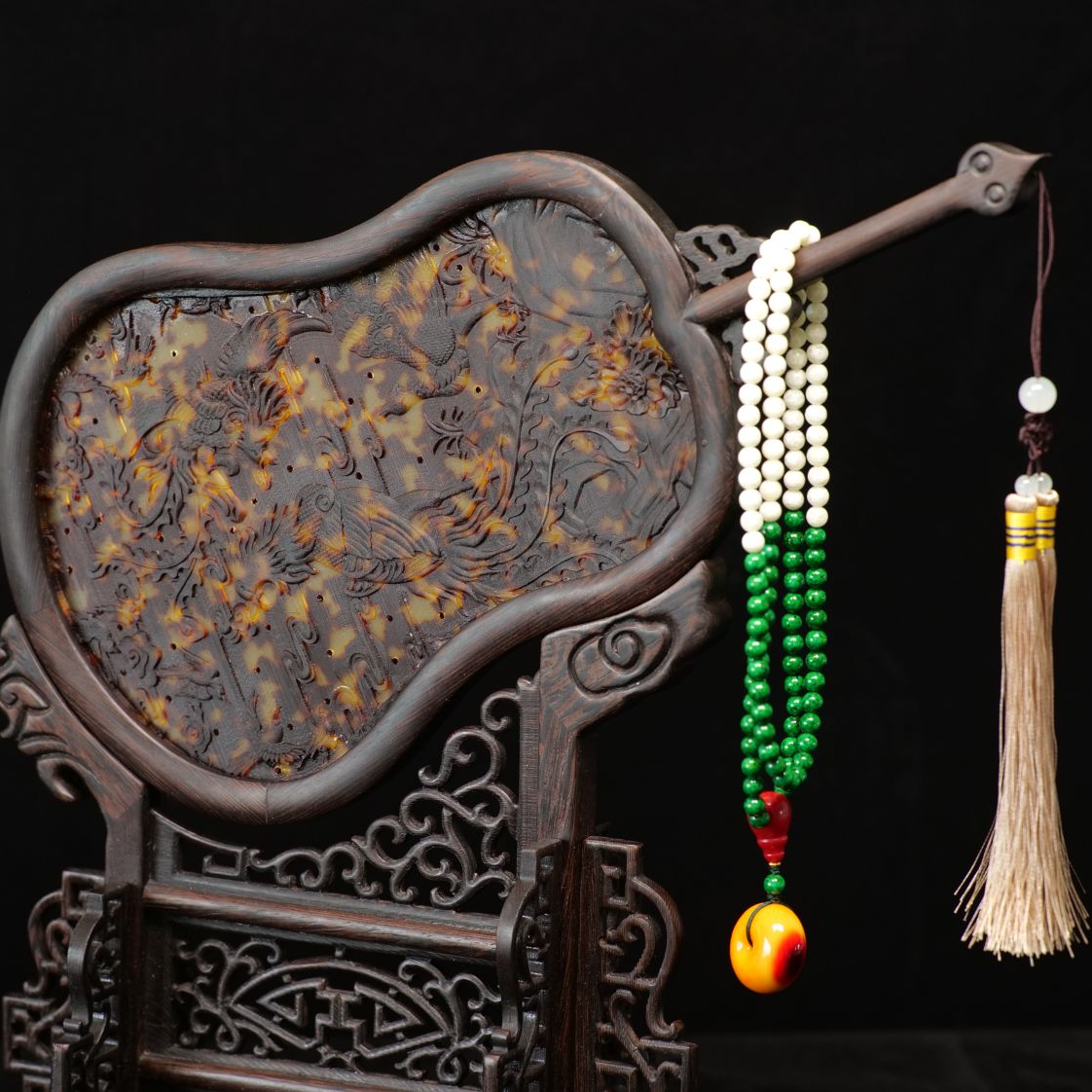 【专属链接】绿白秋108，一点红平安扣脖挂吊坠