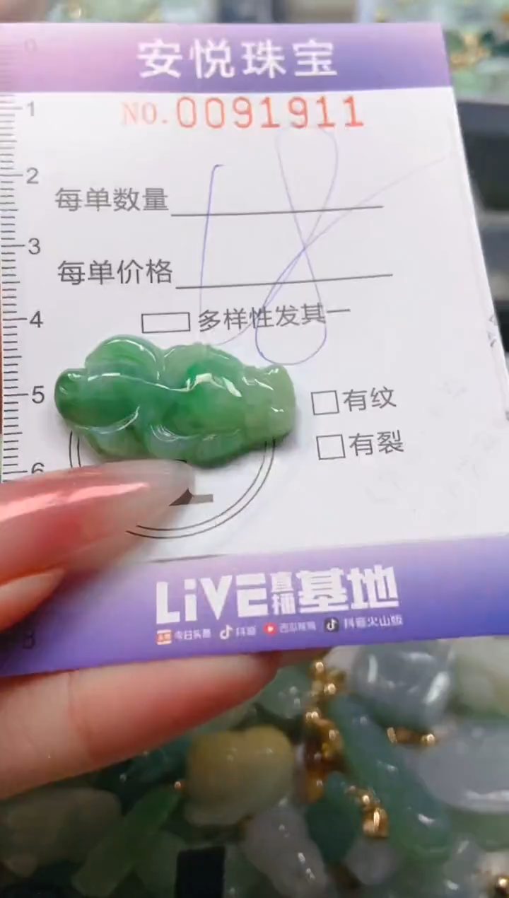 【闪购商品】翡翠颈饰未镶嵌闪购0091911