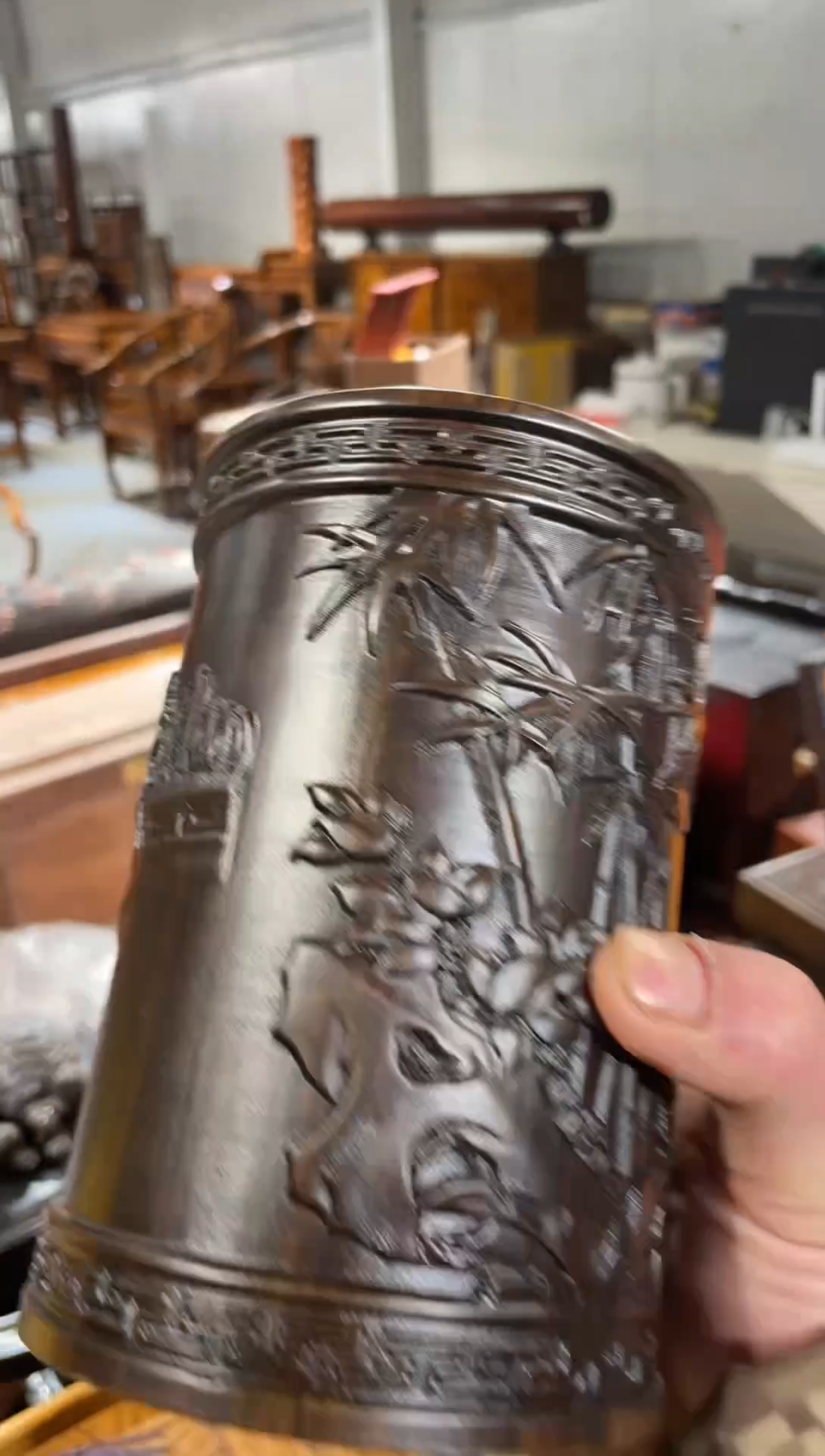 【闪购商品】木笔筒工艺品链接1111111