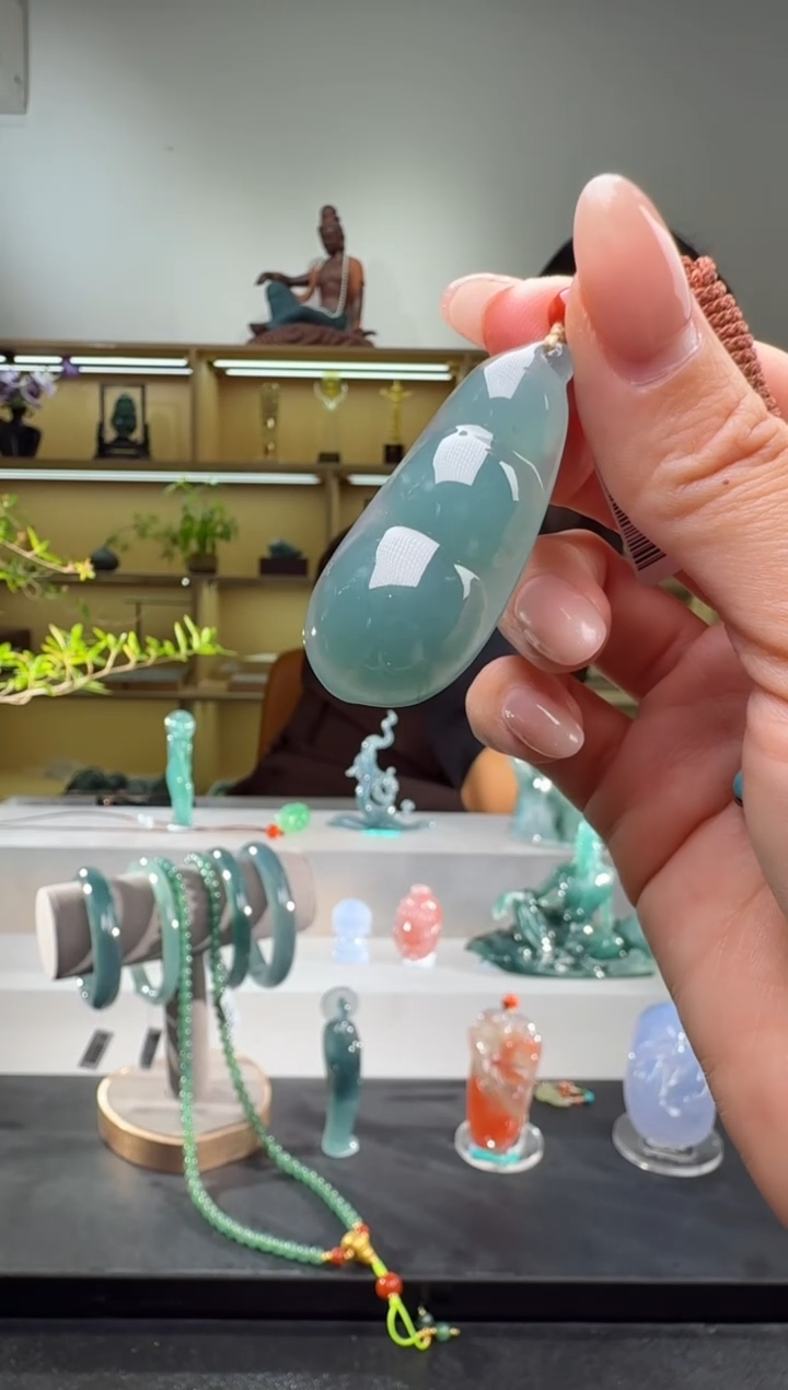 吊坠(不含链)未镶嵌翡翠豆子