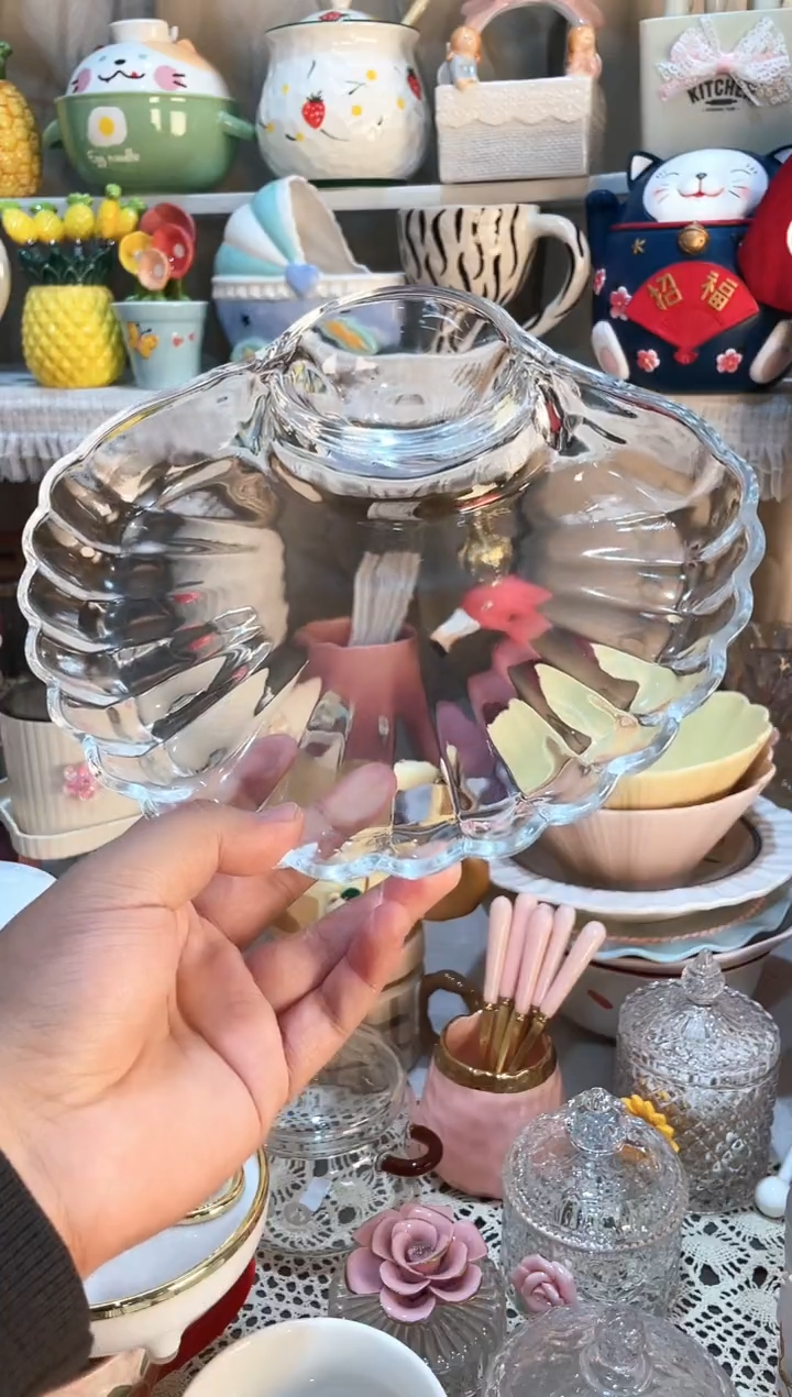 【闪购商品】瓷片饺子盘  质量好发货快放心拍