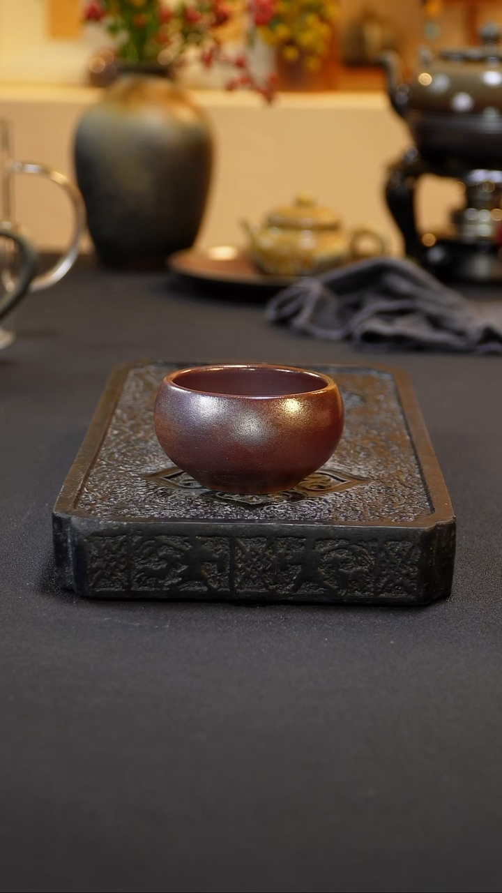 茶壶紫砂纯自然柴烧