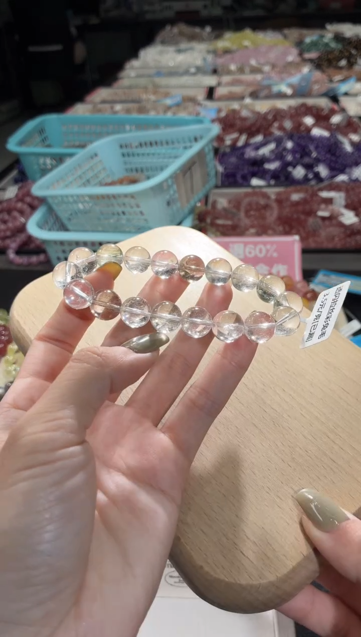 未镶嵌手链水晶350号 多样性发一K  11+