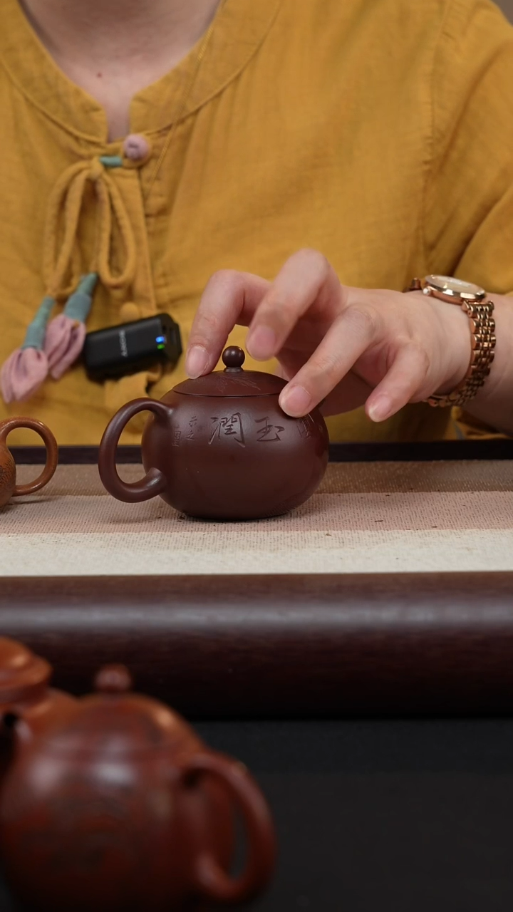 【闪购商品】紫砂茶壶河豚西施-紫泥-MH-1634
