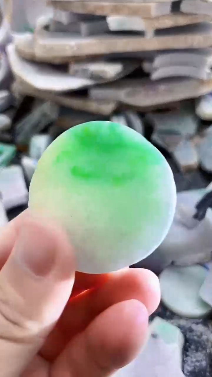 裸石翡翠天然A货翡翠板料