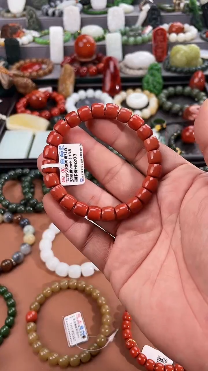 南红玛瑙手串未镶嵌 多样性发一件TNH6203