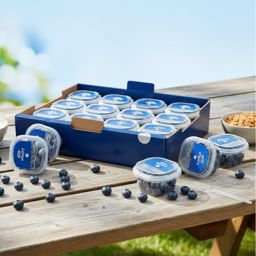云南 L25 蓝莓礼盒720g（12盒）16mm+ 顺/京