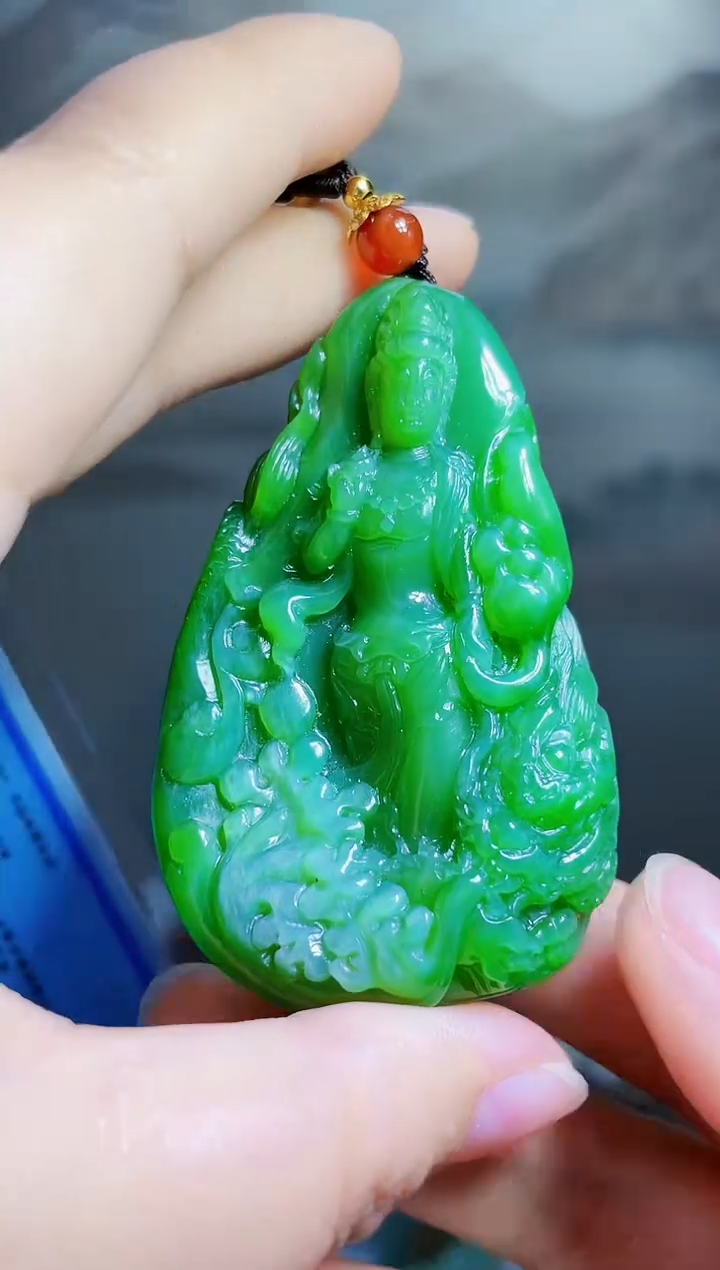 颈饰未镶嵌和田玉1