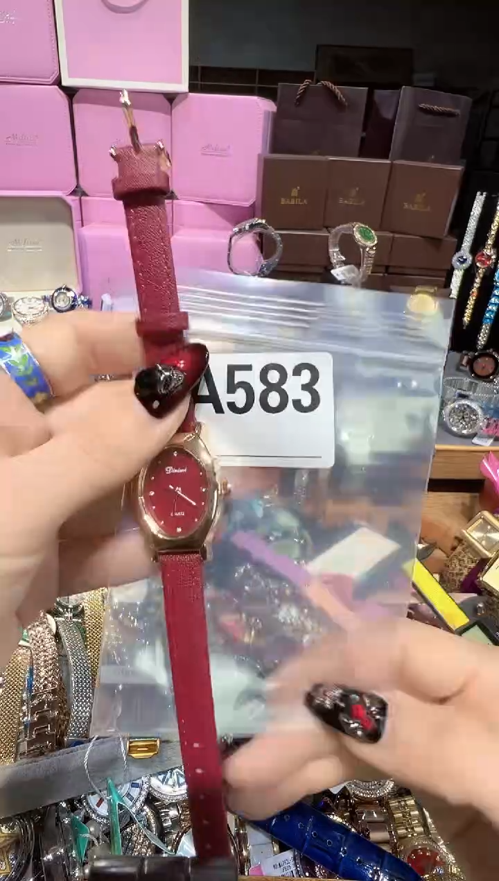 石英机芯不锈钢不锈钢直播定闪专用