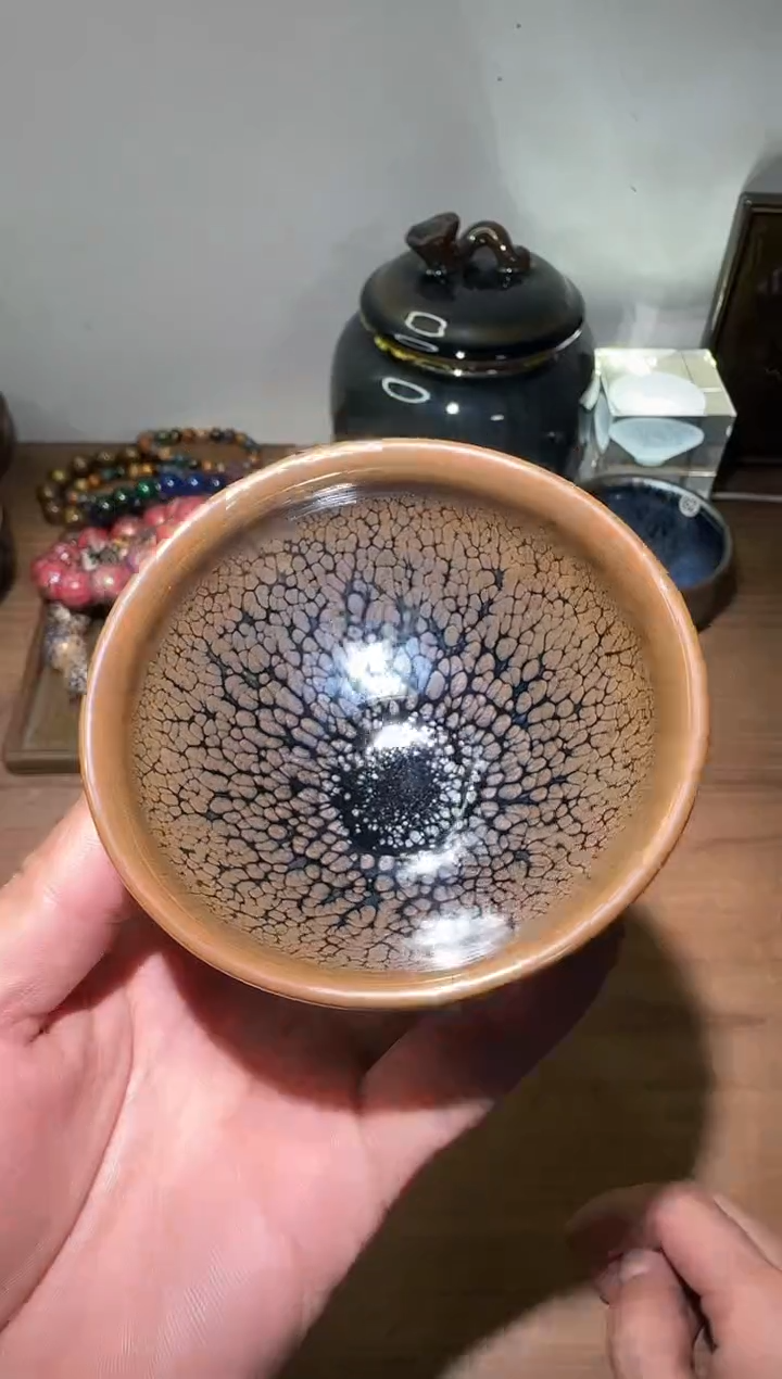 茶盏建阳建盏茶杯一只