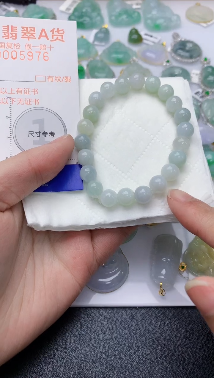 颈饰未镶嵌翡翠天然A货