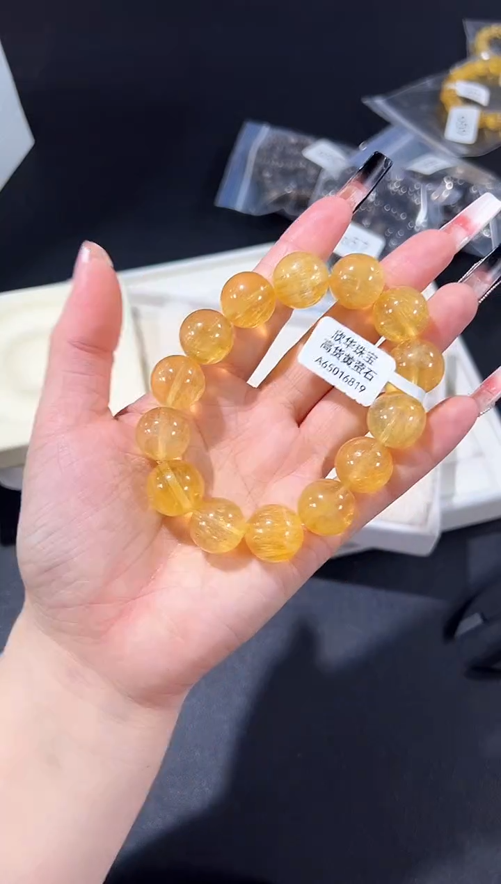 未镶嵌手链萤石60o多样性发其一【1条】默认微瑕