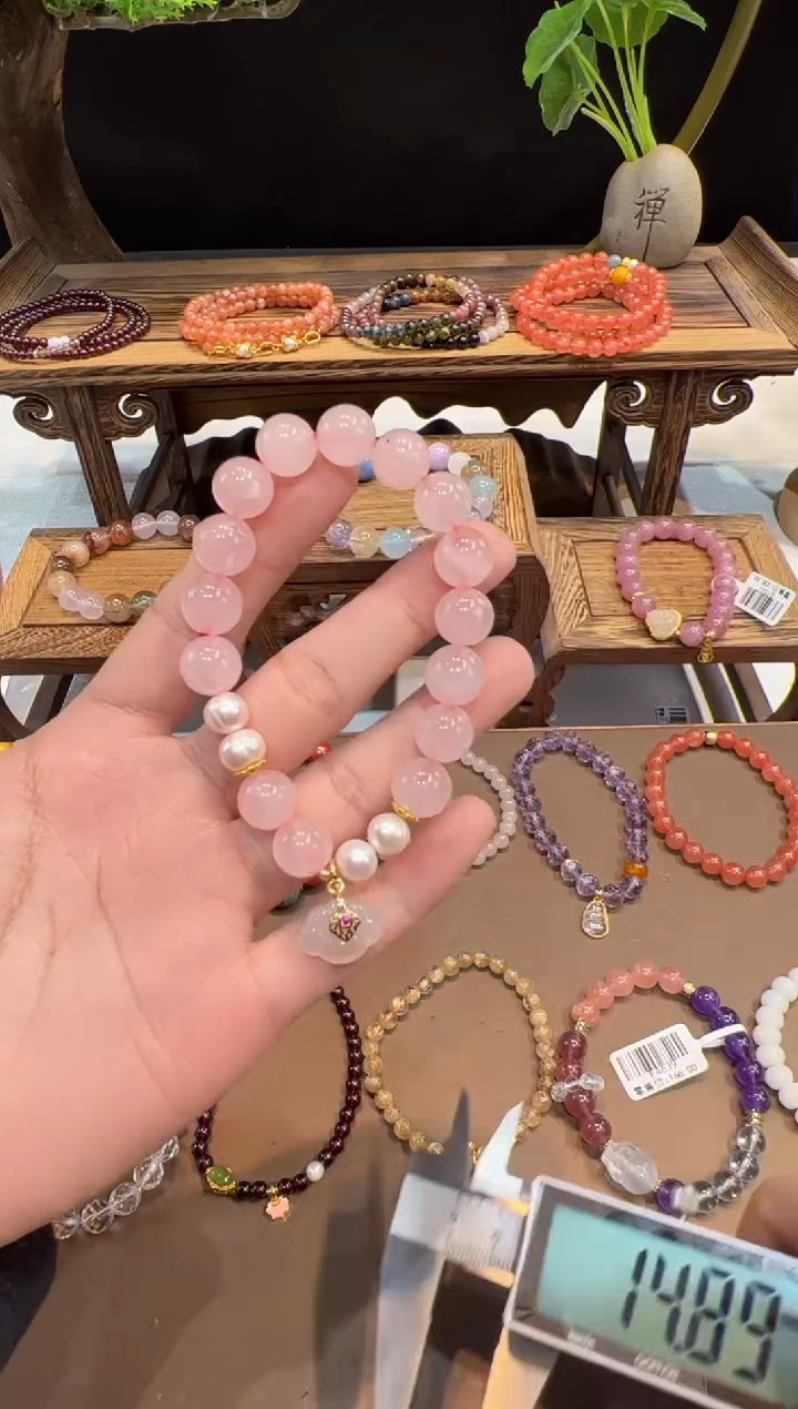 【闪购商品】水晶手绳未镶嵌@@手饰