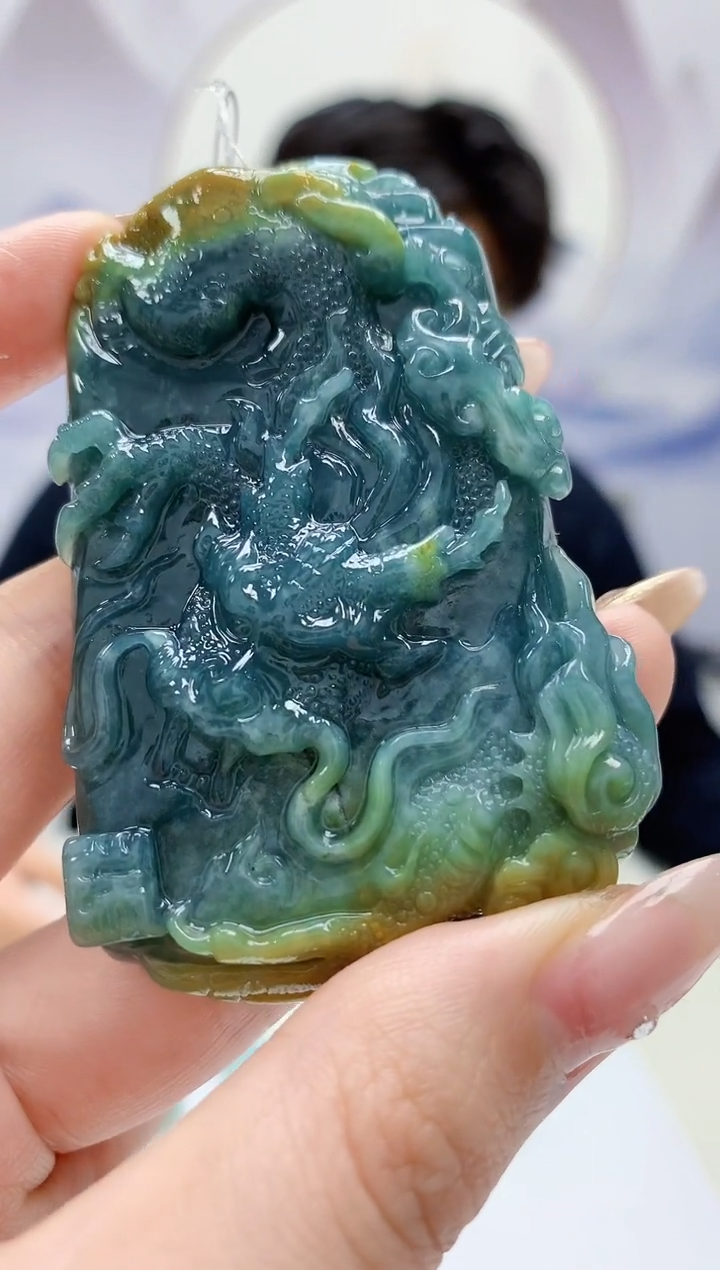 【闪购商品】定制翡翠未镶嵌 5145jw-毛货挂件24