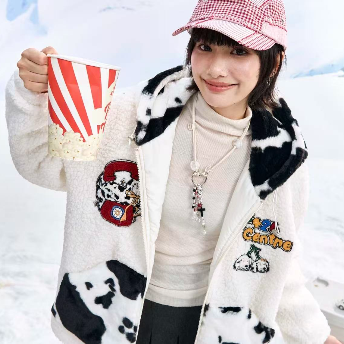 66家厚羊毛绒小狗毛巾绣棉服外套