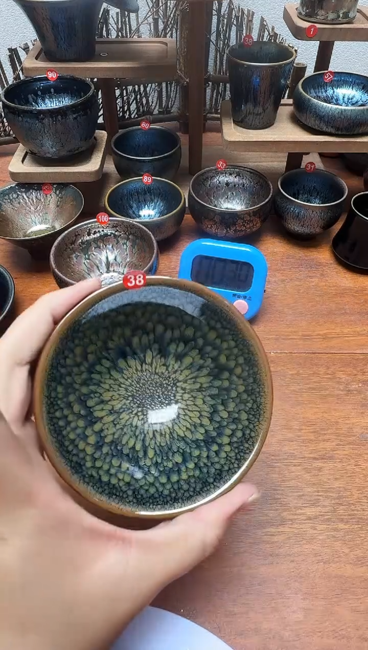 茶盏许**生38号建盏工匠茶器
