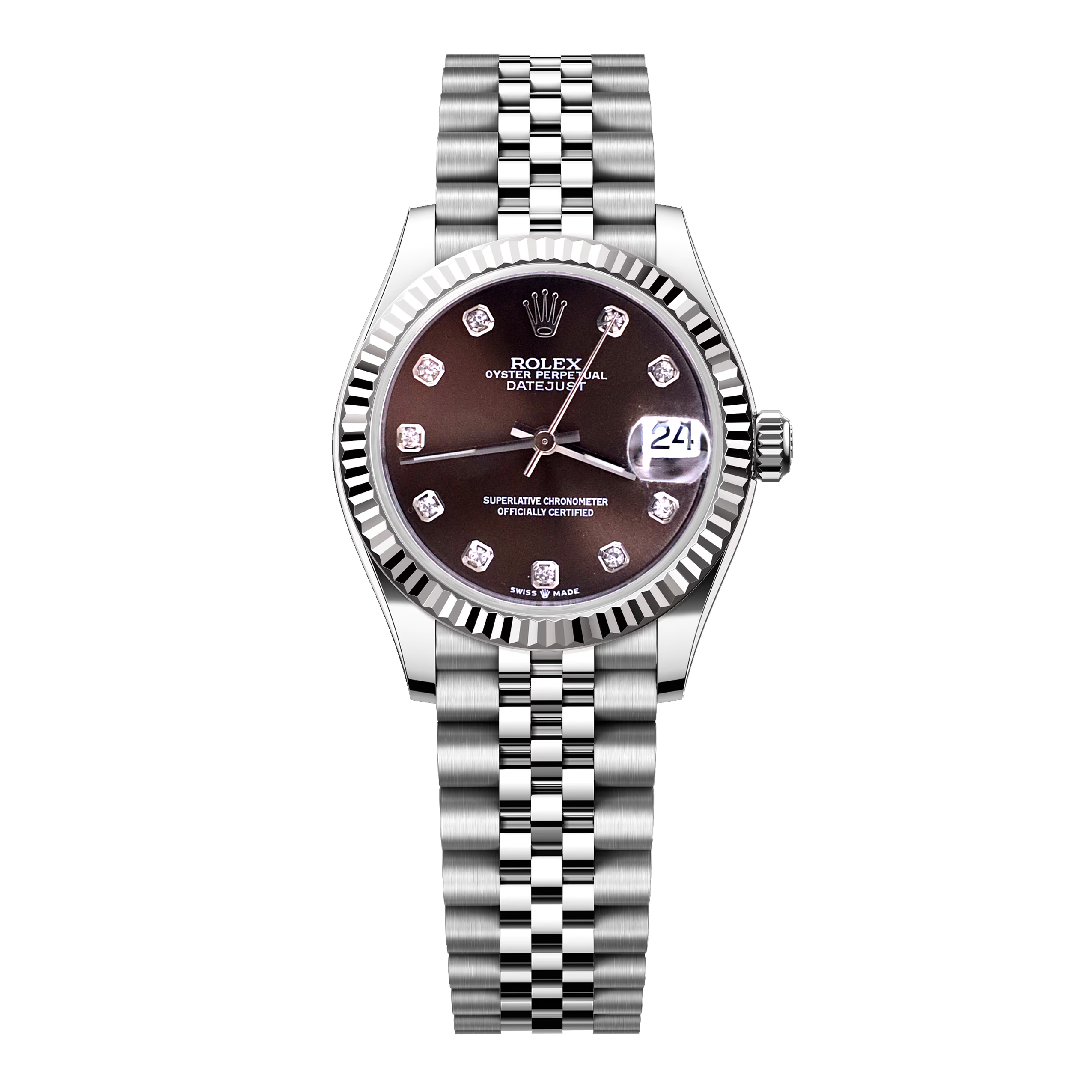 99新 Rolex/劳力士 腕表/贰亿女表/劳力士日志/B5902/68274/31mm