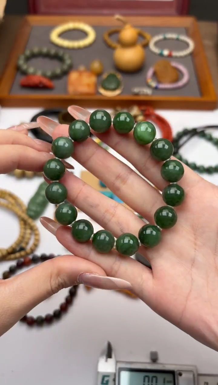 未镶嵌手串和田玉和田玉手串
