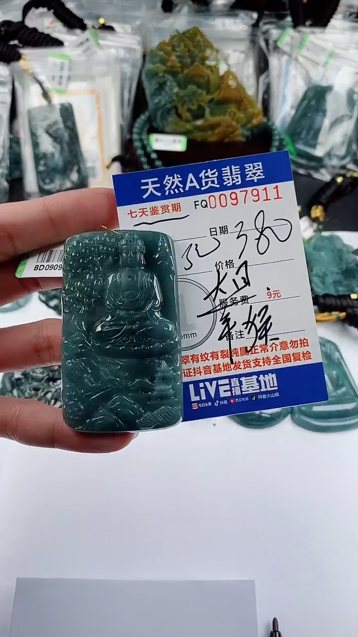 【闪购商品】翡翠颈饰未镶嵌                