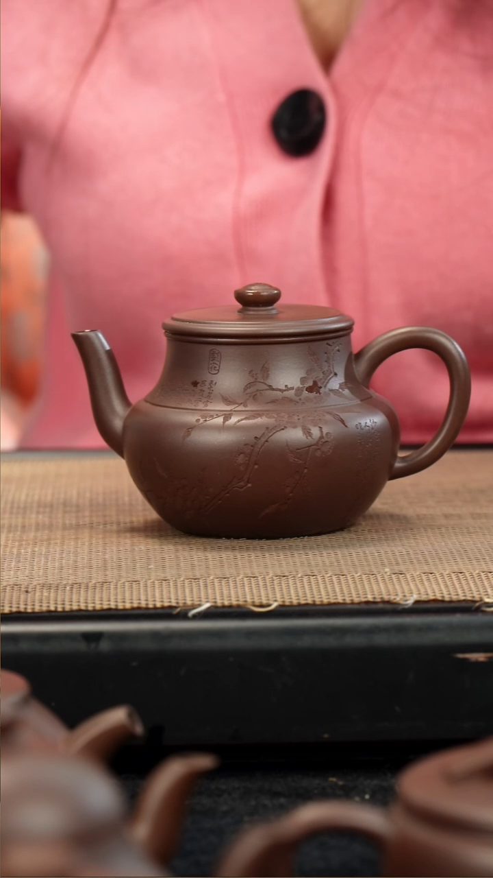 茶壶紫砂陪***恒老紫泥宫灯160