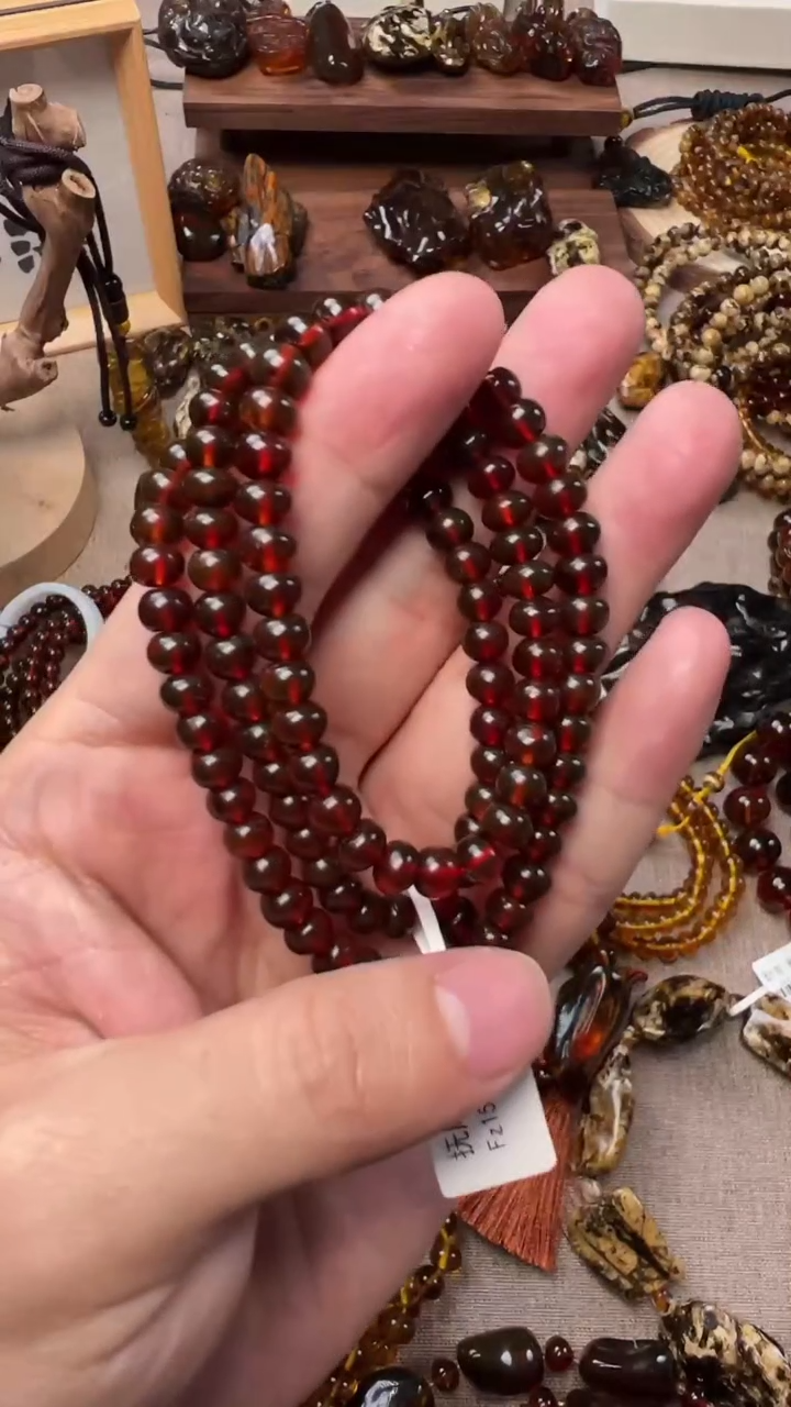 【闪购商品】琥珀手串未镶嵌抚顺琥珀