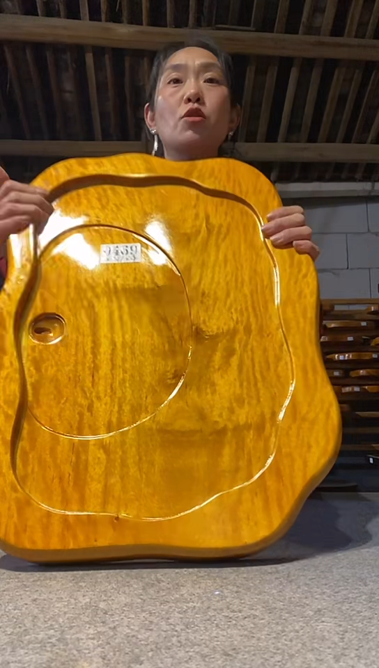 【闪购商品】实木茶盘  （一物一拍）不含配件