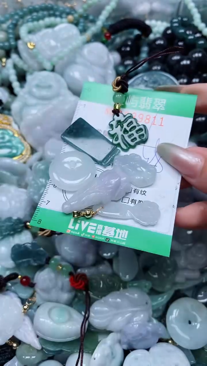 【闪购商品】翡翠颈饰未镶嵌闪购0089811