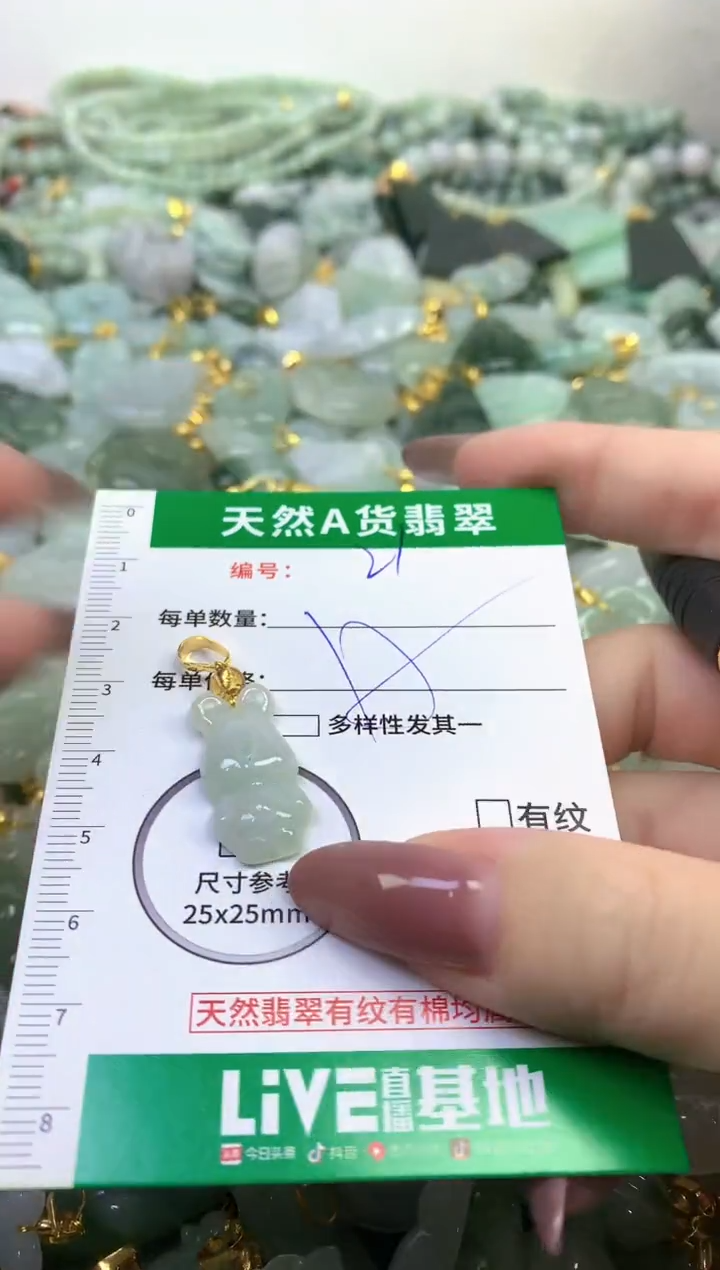 颈饰未镶嵌翡翠纯天然缅甸A货翡翠