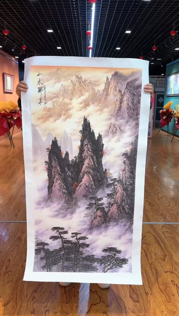 【闪购商品】国画周建真老师绘画作品14-12