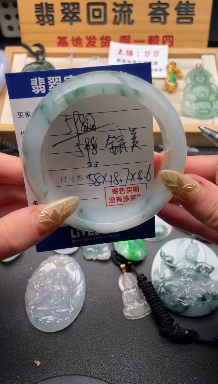 未镶嵌手镯翡翠10146521