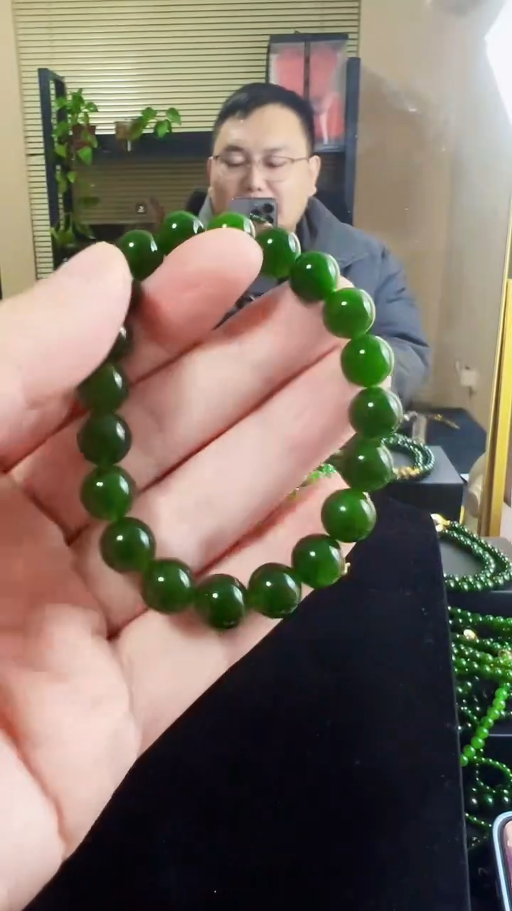 未镶嵌手串和田玉（碧玉）10