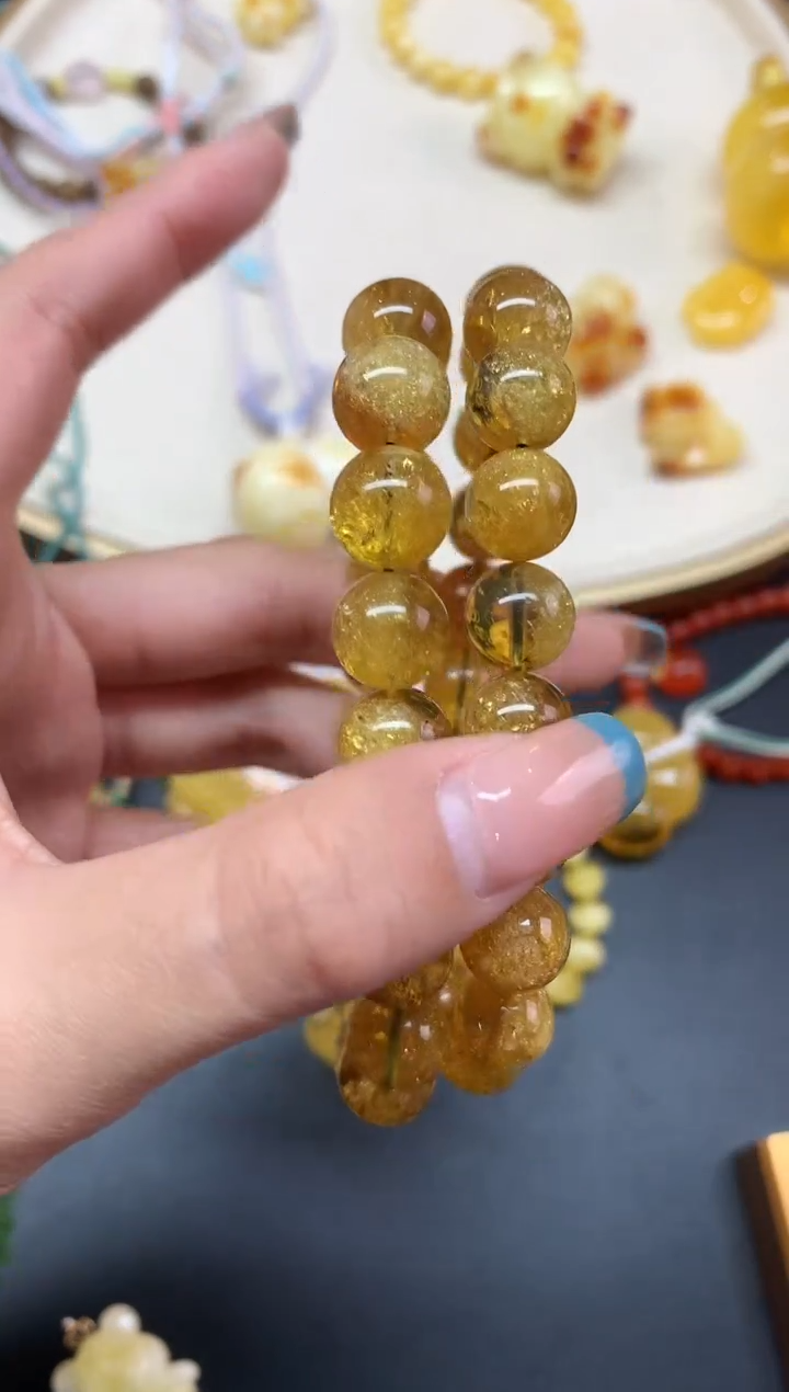 【闪购商品】蜜蜡裸石未镶嵌手串多样性发其一A35s999