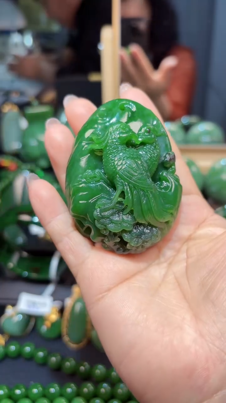 【闪购商品】和田玉（碧玉）把件未镶嵌1