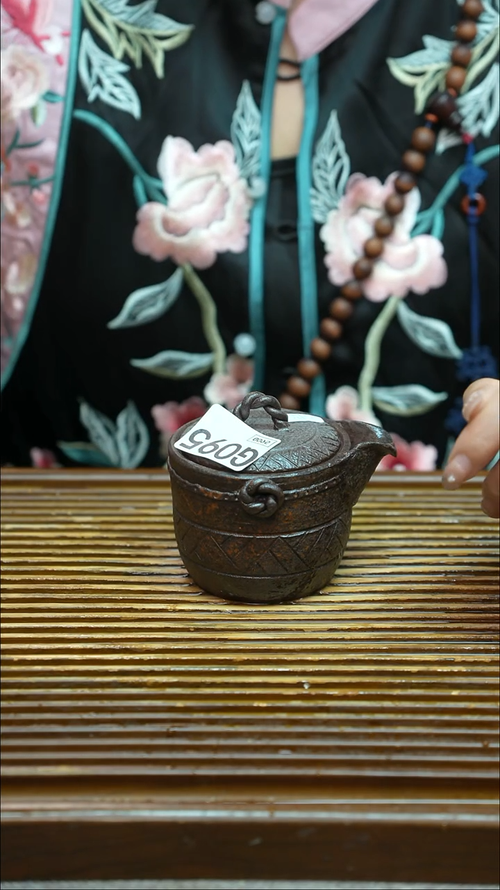 万古烧粗陶手工茶具