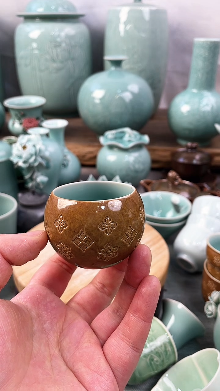 【闪购商品】特价 微瑕 慧仙青瓷