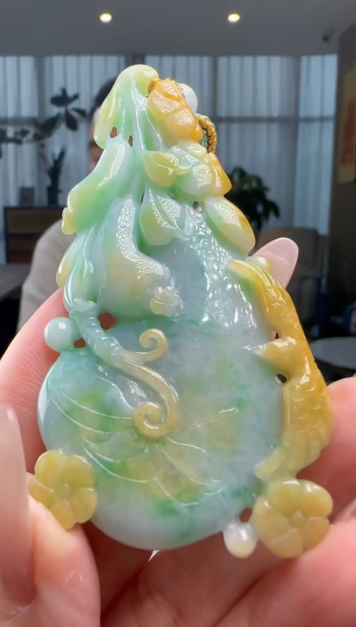【闪购商品】翡翠颈饰未镶嵌YJ@@960Q3J15652