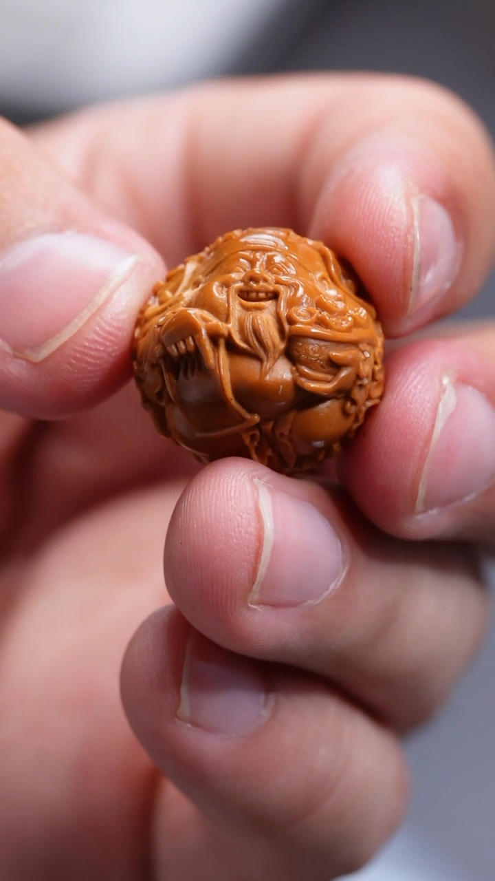 【闪购商品】橄榄核手串/手链2.2荷叶横财