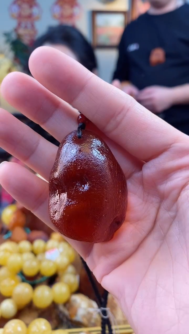 【闪购商品】琥珀颈饰未镶嵌吊坠