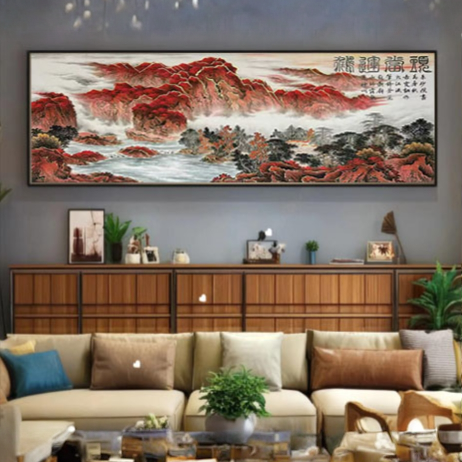 鸿运当头——汉彩国画手绘国画