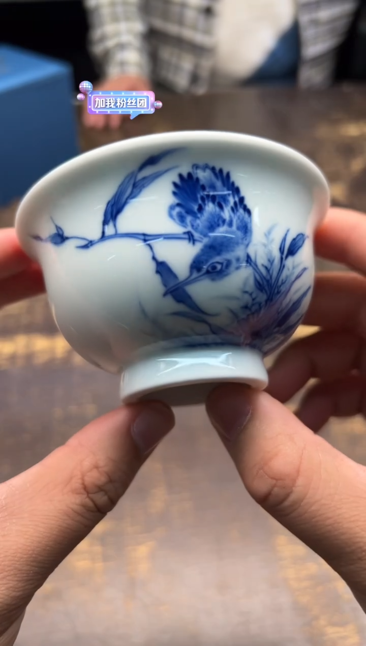 【闪购商品】/邵春霞单翠压手杯