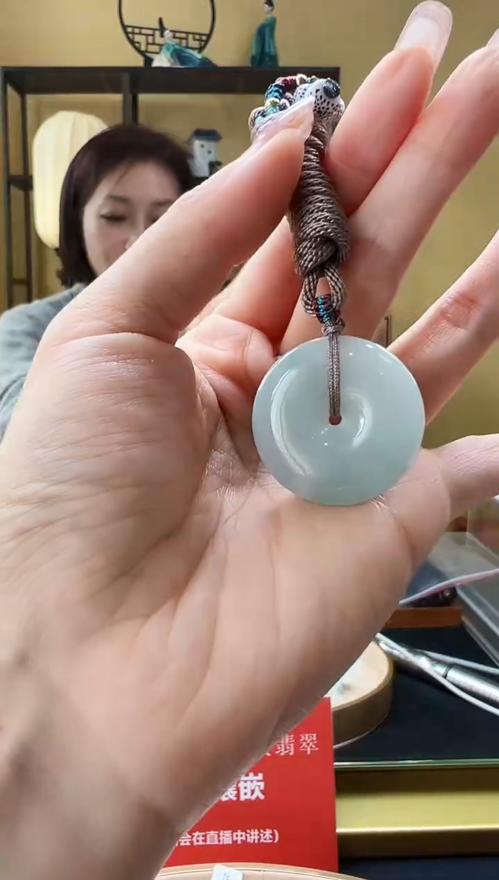 【闪购商品】翡翠颈饰18K金镶嵌GSJ5478/翡翠