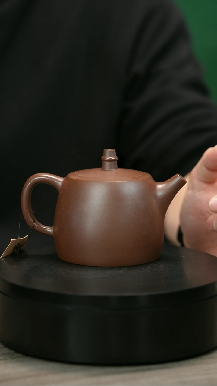 茶壶紫砂山*H2219赵信军底槽青光素汗铎