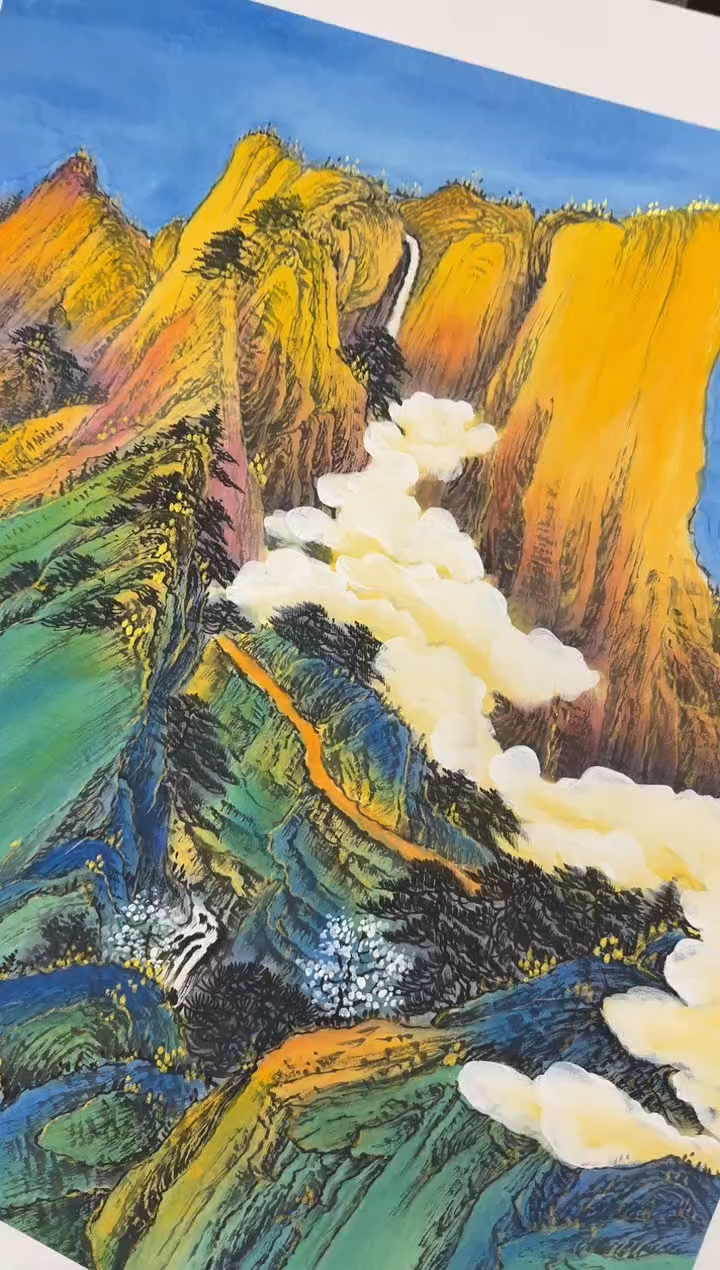 国画27赵隆轩美术馆李庆兴老师作品