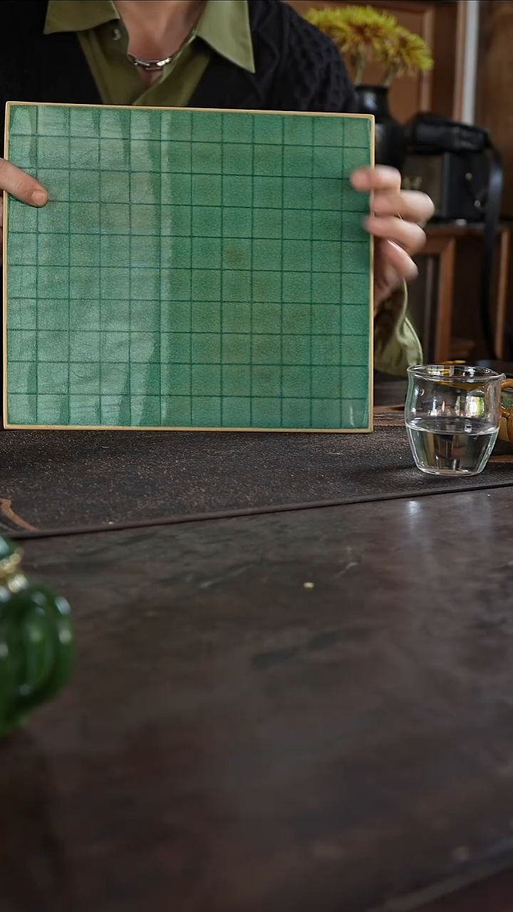 预售 棋盘干泡茶盘         