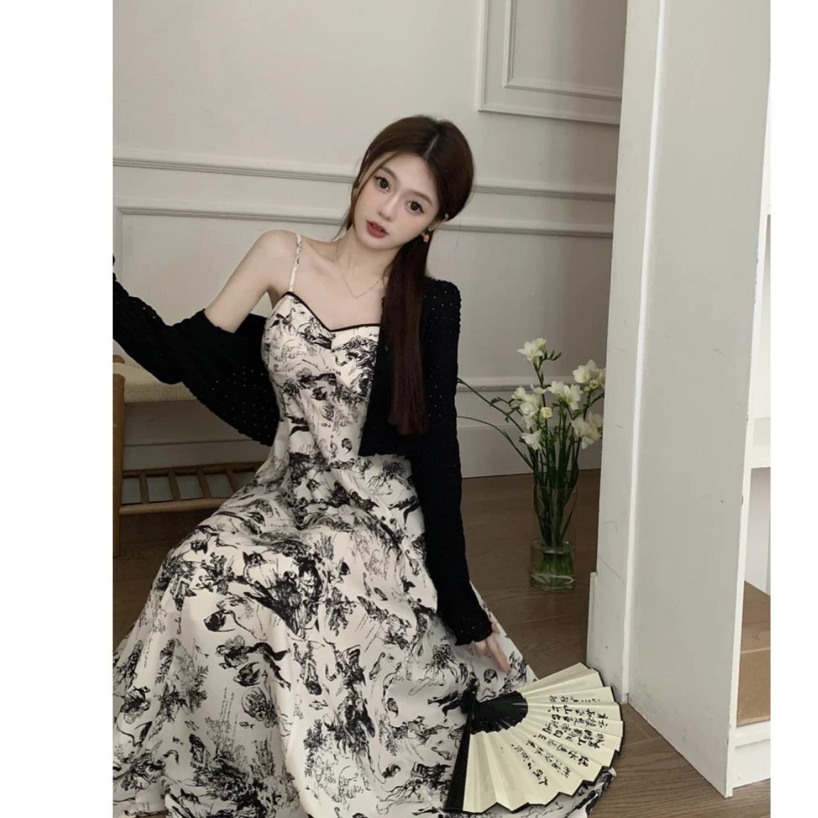 【熙木】高品质时尚百搭连衣裙4XLYZ3949