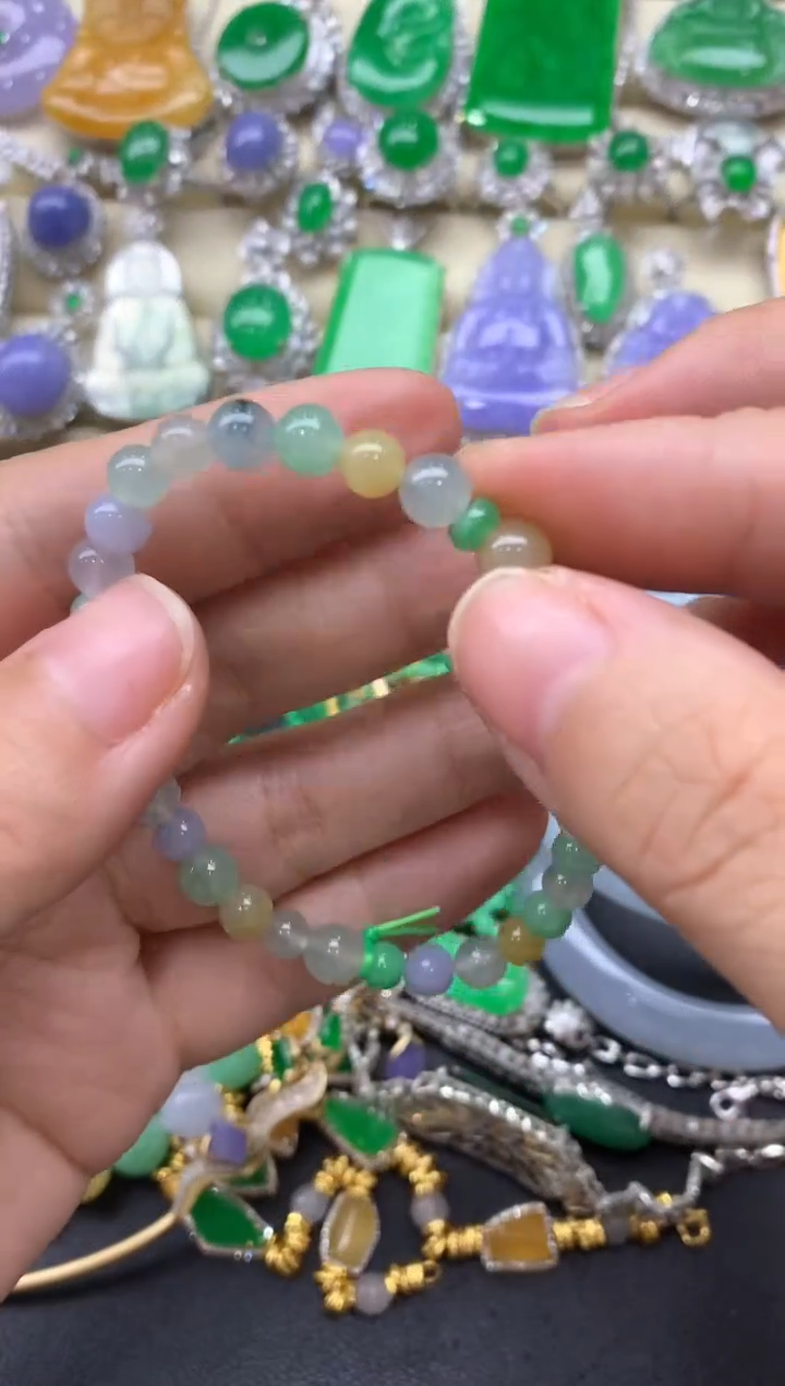 【闪购商品】翡翠手链未镶嵌426-中国好珍宝
