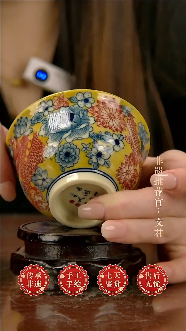 摆件陶景德镇陶瓷k155