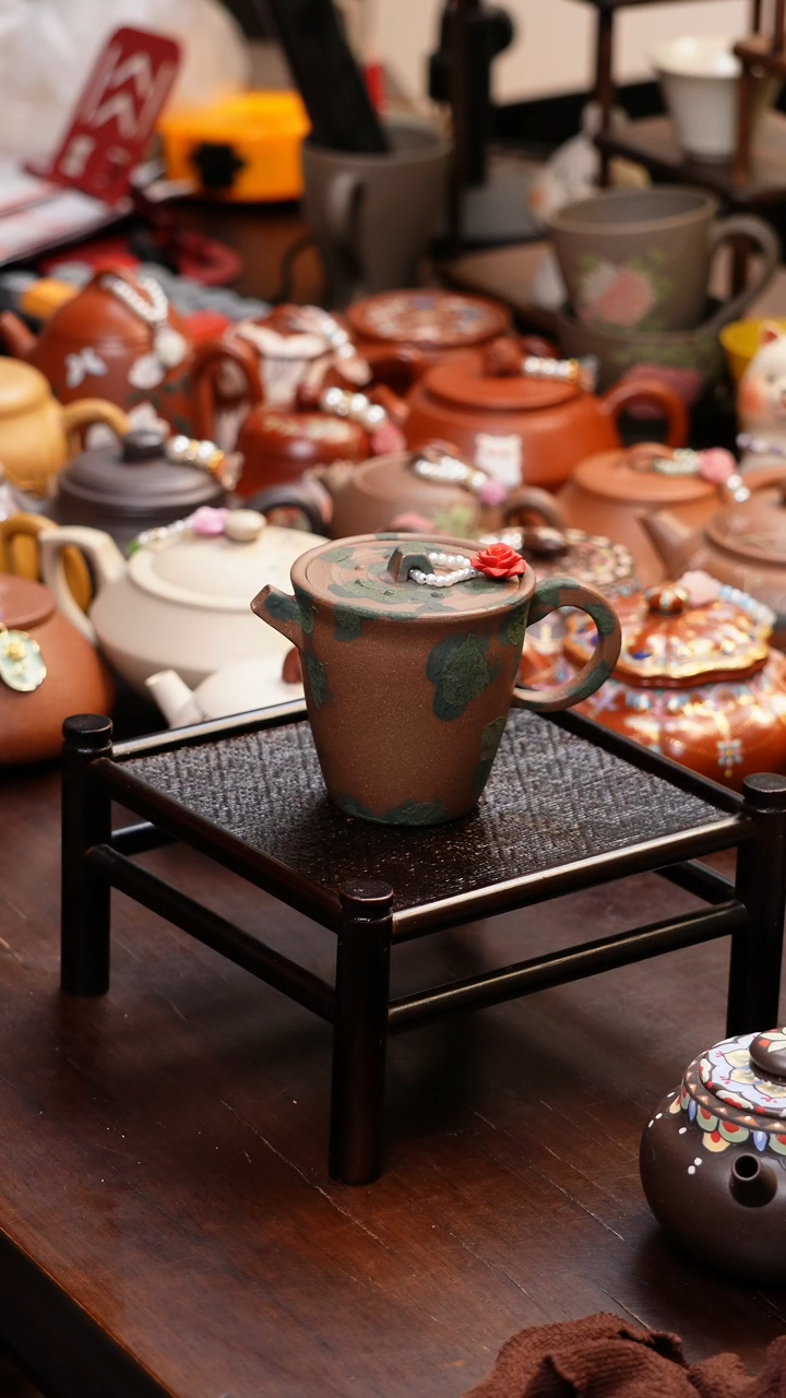 【闪购商品】原矿手工紫砂壶朱泥