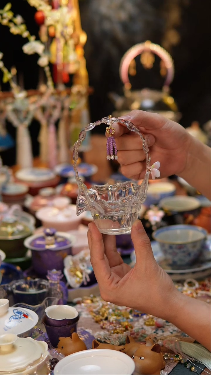 【闪购商品】晶焱提梁公道杯+提溜